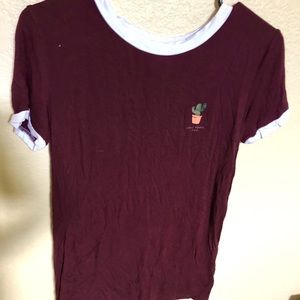 can’t touch this maroon t shirt